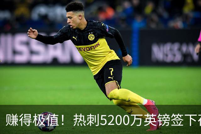 赚得极值！热刺5200万英镑签下荷兰国脚，后防线增强新赛季蓄势待发